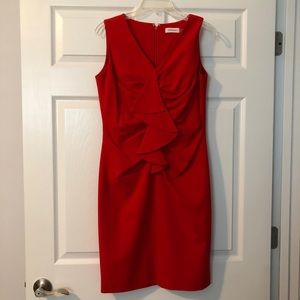 Calvin Klein Red Dress